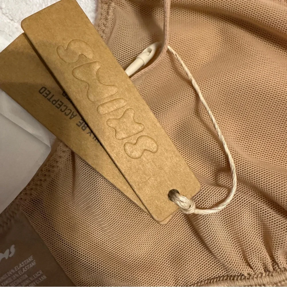NWT Skims Fits Everybody Crossover Bralette Clay  S Small - Picture 8 of 8